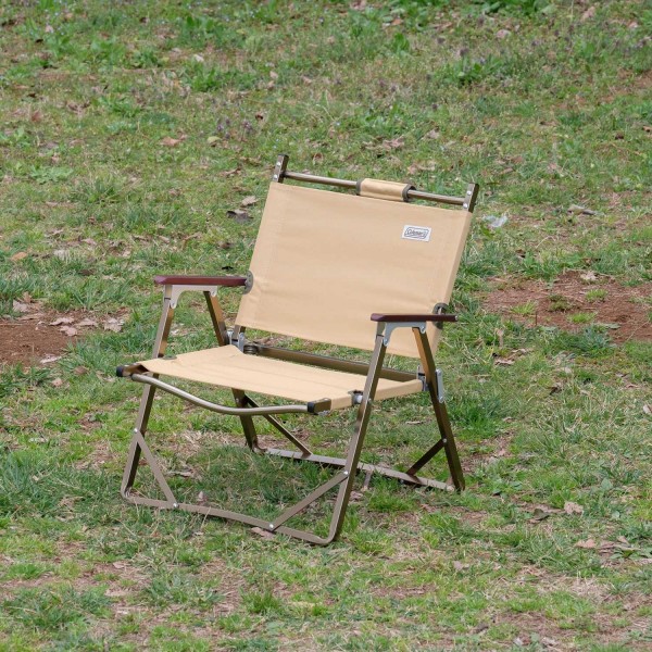 COLEMAN FIRESIDE FOLDING CHAIR (COYOTE BROWN) (EX)