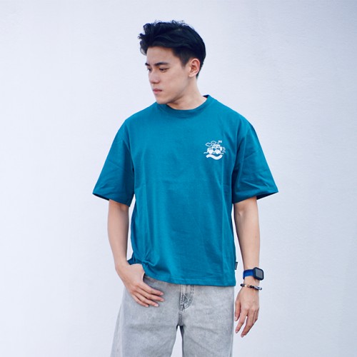 Coleman Camp Gear Unisex T-Shirt (Blue) (L Size)