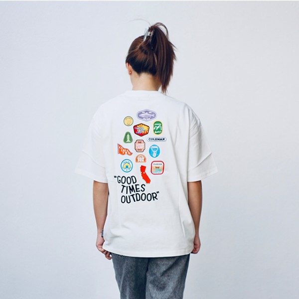 Coleman Good Times Unisex T-Shirt (White) (S Size)