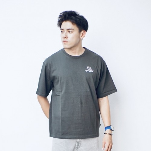 Coleman Good Times Unisex T-Shirt (Charcoal) (L Size)