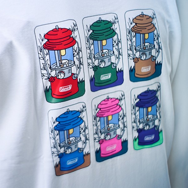 Coleman Season Lantern Unisex T-Shirt (White) (M Size) 