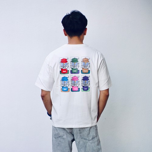 Coleman Season Lantern Unisex T-Shirt (White) (L Size) 