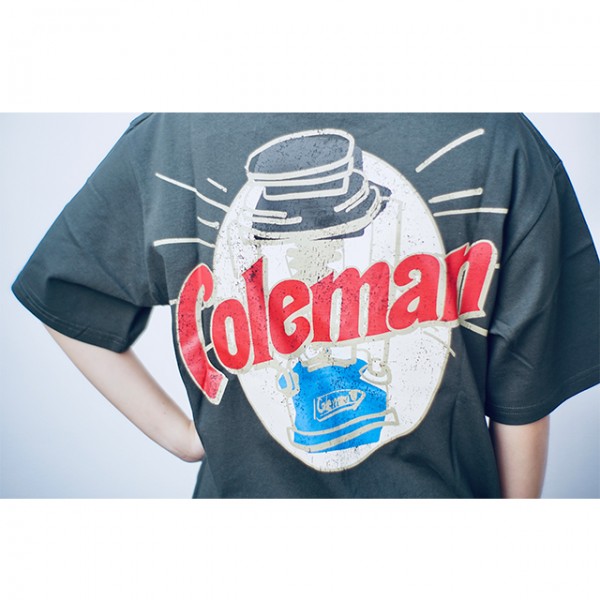 Coleman Vintage Lantern Unisex T-Shirt (Charcoal) (S Size)