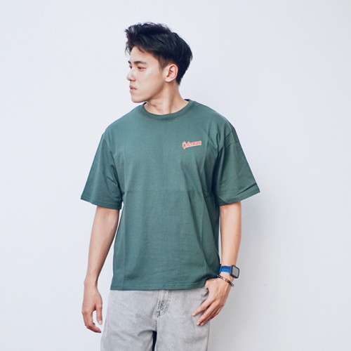 Coleman Vintage Lantern Unisex T-Shirt (Green) (L Size)