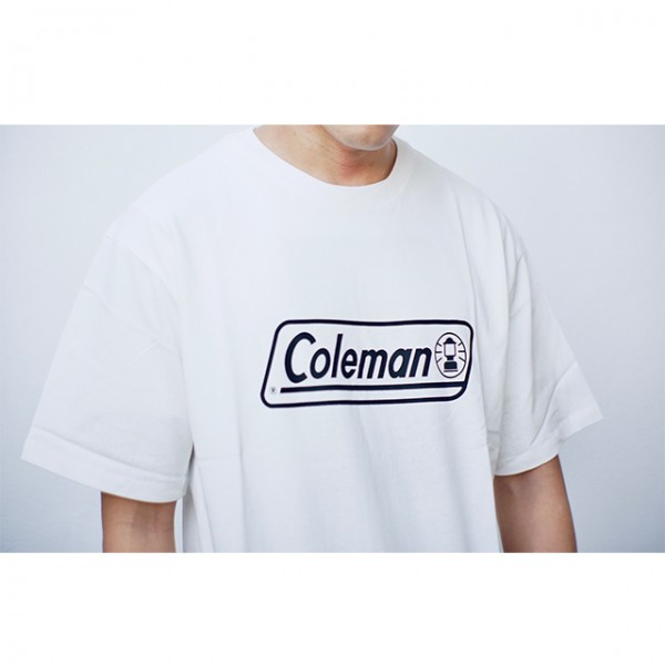 Coleman Logo Unisex T-Shirt (White) (M Size)