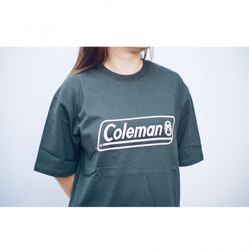 Coleman Logo Unisex T-Shirt (Charcoal) (L Size)