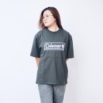 Coleman Logo Unisex T-Shirt (Charcoal) (M Size)