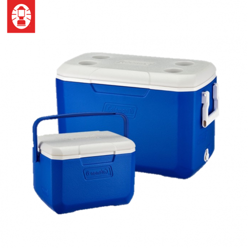Coleman 48QT/45L Party Outdoor Cooler Box & Take 6 Combo (Blue)