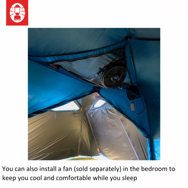 Coleman Rain Calm 2-Room/3025 DR