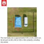 Coleman Rain Calm 2-Room/3025 DR