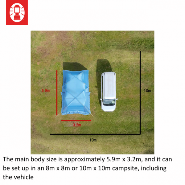 Coleman Rain Calm 2-Room/3025 DR