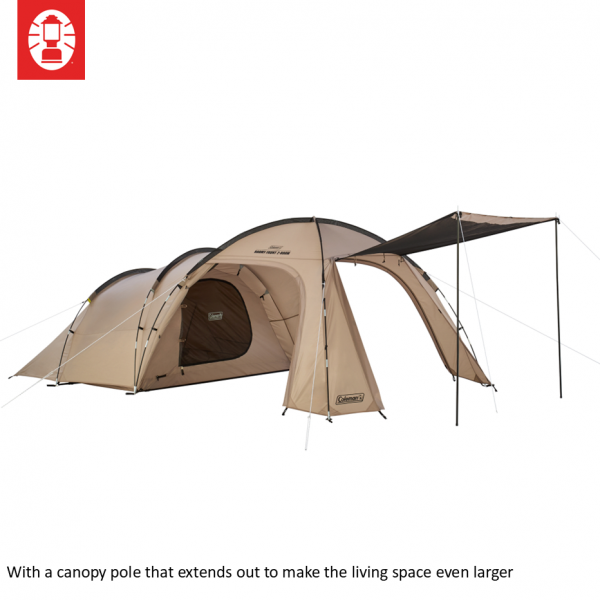 Coleman Roomy Front 2-Room (Greige) (EX)