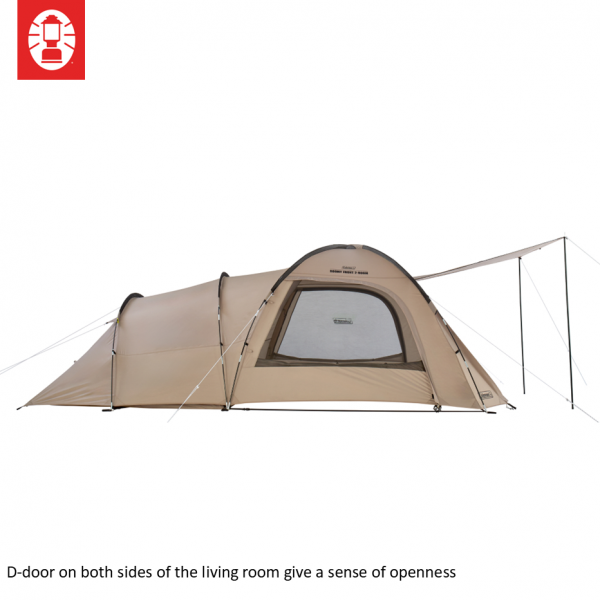 Coleman Roomy Front 2-Room (Greige) (EX)