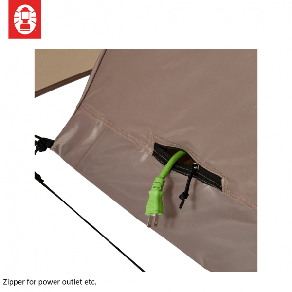 Coleman Roomy Front 2-Room (Greige) (EX)