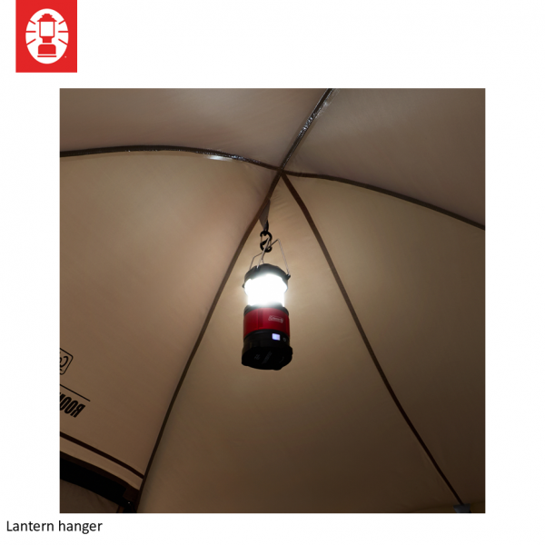 Coleman Roomy Front 2-Room (Greige) (EX)