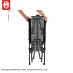 Coleman Lay Chair NX Mesh (Heather Gray) (EX)