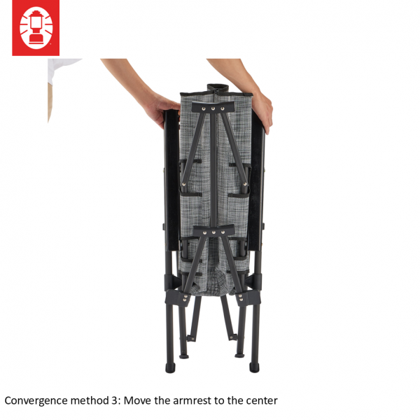 Coleman Lay Chair NX Mesh (Heather Gray) (EX)