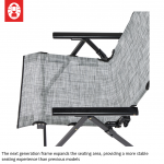 Coleman Lay Chair NX Mesh (Heather Gray) (EX)