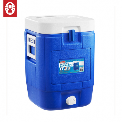 Coleman 5 Gallon/19 Litre Square Beverage Cooler - Blue
