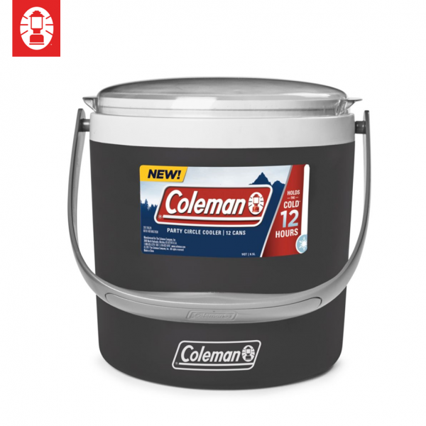 Coleman 9QT Party Circle Performance Cooler Box (Black Sand)