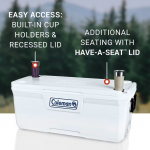Coleman Classic Series 150QT/142L Marine Hard Cooler