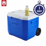 Coleman 60QT/56L Wheel Cooler (Blue)