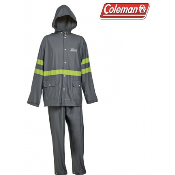 Coleman PVC Suit Grey Reflective - L