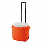COLEMAN WHEELED COOLER 28QT (ORANGE)