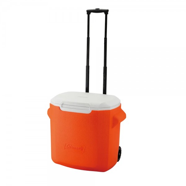 COLEMAN WHEELED COOLER 28QT (ORANGE)
