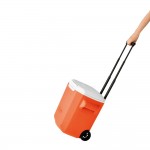 COLEMAN WHEELED COOLER 28QT (ORANGE)