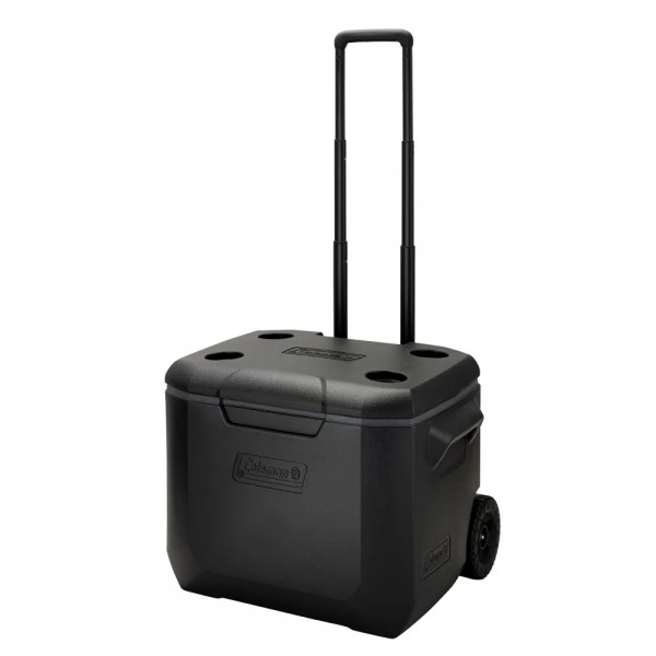 COLEMAN WHEELED COOLER 60QT (JET BLACK)