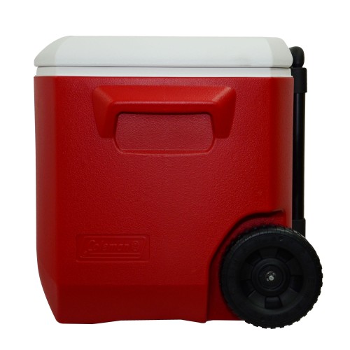 Coleman 60QT/56L Wheel Cooler (Red)
