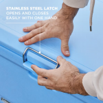 55QT COLEMAN PRO WHEELED HARD COOLER