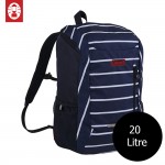 Coleman School Backpack (Navy Border)