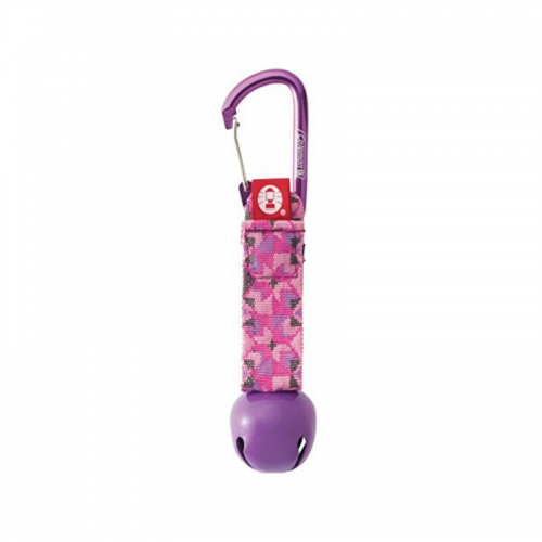 Coleman Bear Bell w Carabiner (Pink) FREE GIFT